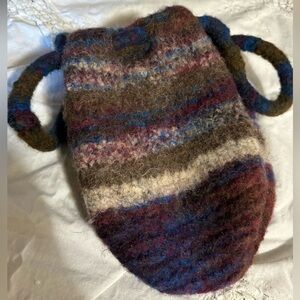 Felted Wool Sinch Sack